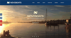 Desktop Screenshot of novoboats.co.uk